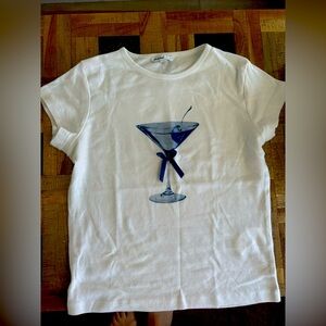 VIRAL Subdued Martini shirt as seen on TiKTok. Never worn. Purchased in Paris. 🍸